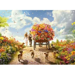 Carrying Flowers 1000 brikker