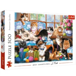 Cat Family 500 brikker