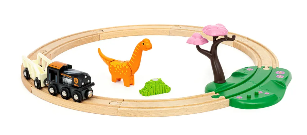 Cirkelsæt med dinosaur