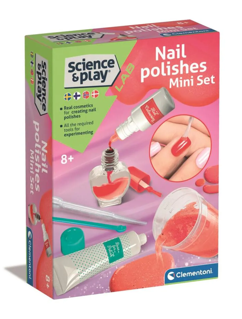 Clementoni Mini laboratorium - Negle
