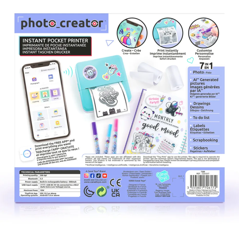 Creator Instant Lommeprinter
