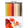 Crepepapir douche farver 8 ark