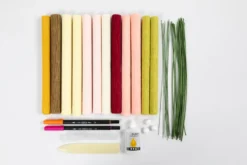 Crepepapir Kreativt Kit Buket