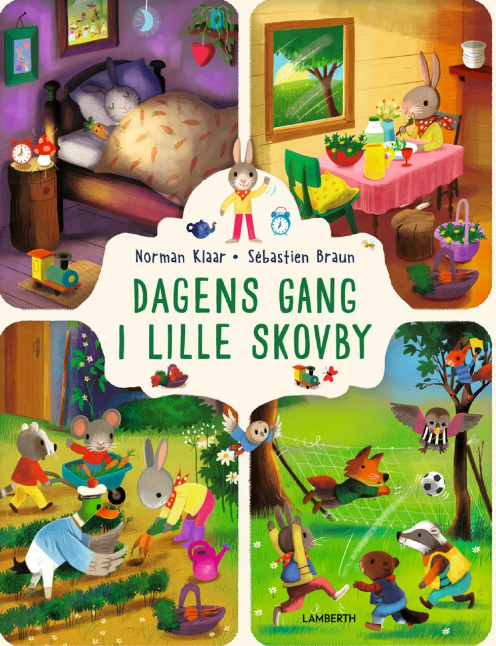 Dagens gang i lille skovby