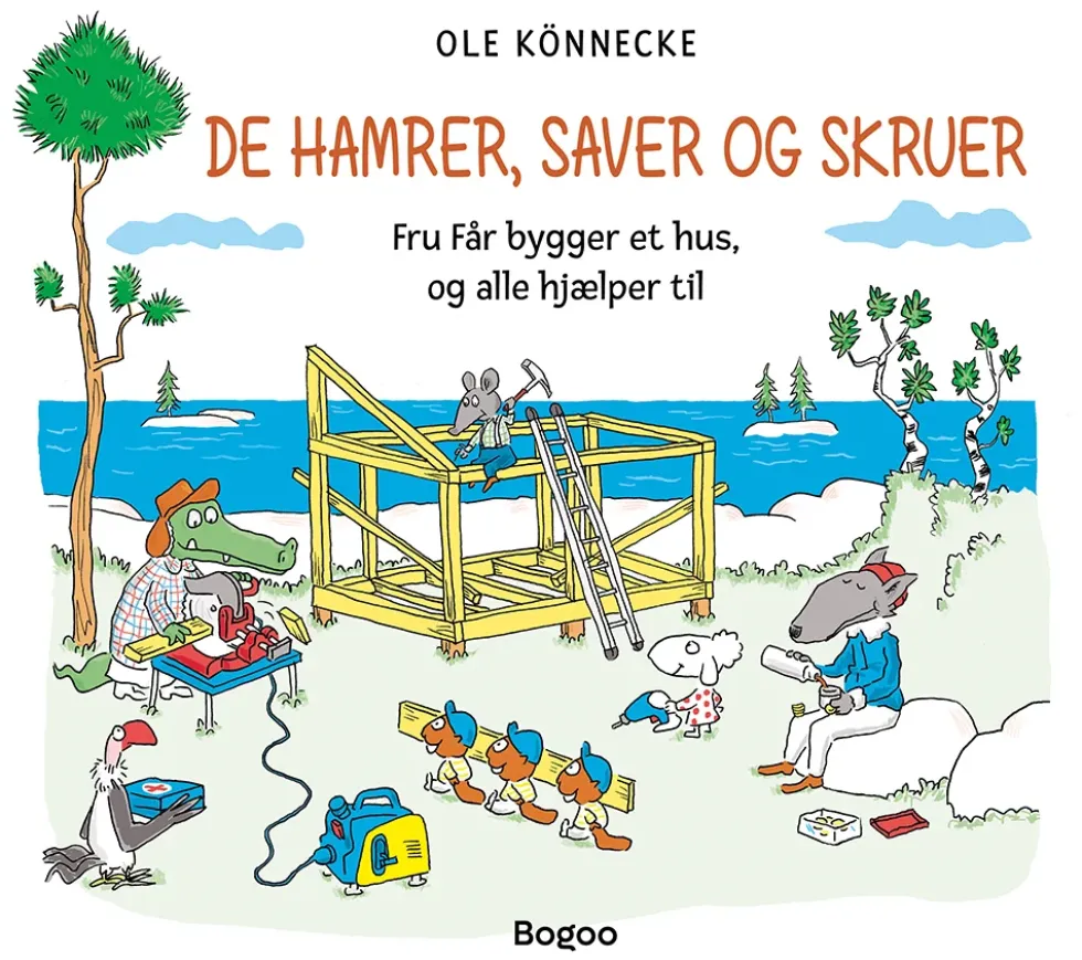 De hamrer, saver og skruer
