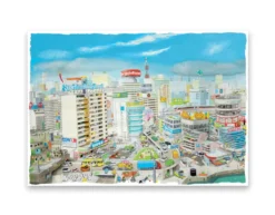 Den fantastiske bus - Ahnstarr City. Puslespil 1000 brikker