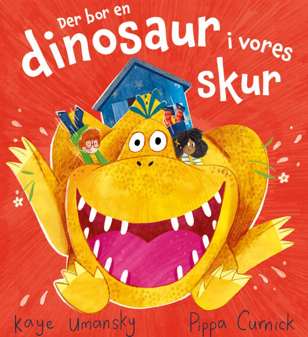 Der bor en dinosaur i vores skur