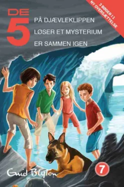De 5, samlebind 7, De 5 på djævleklippen, De 5 løser et mysterium, De 5 er samm