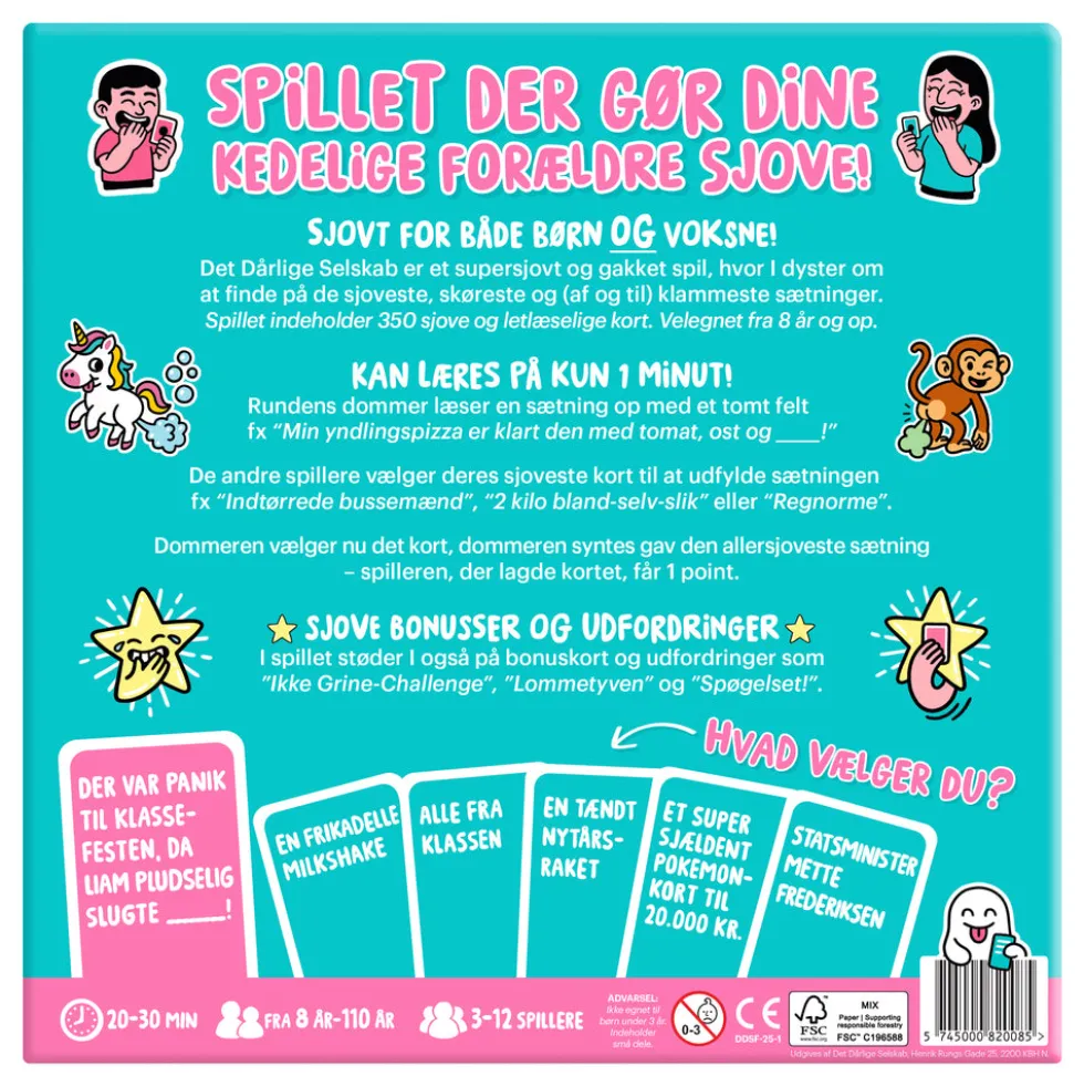 Det Dårlige Selskab For Hele Familien!
