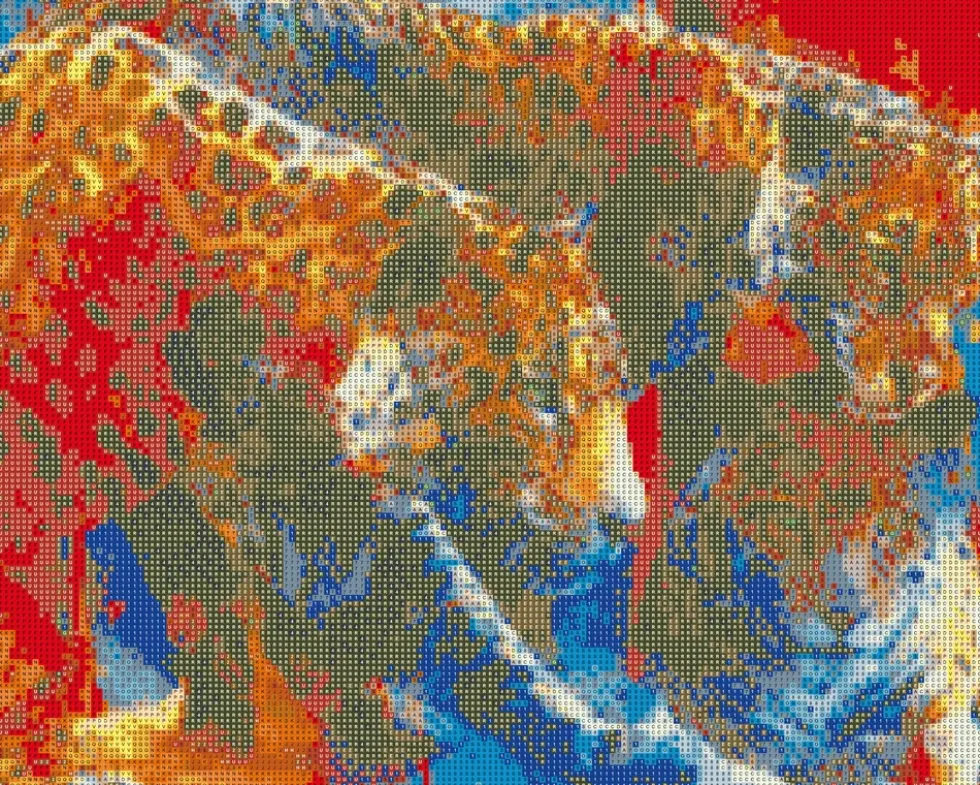 Diamond Art Leoparder 40X50Cm