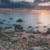 Diamond Art Solnedgang/Vand 20X30Cm