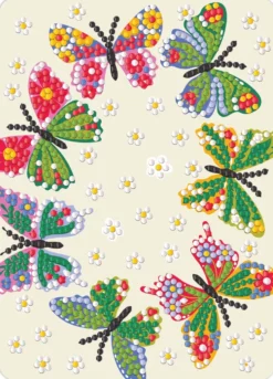 Diamond Art Sommerfugle 13X18Cm