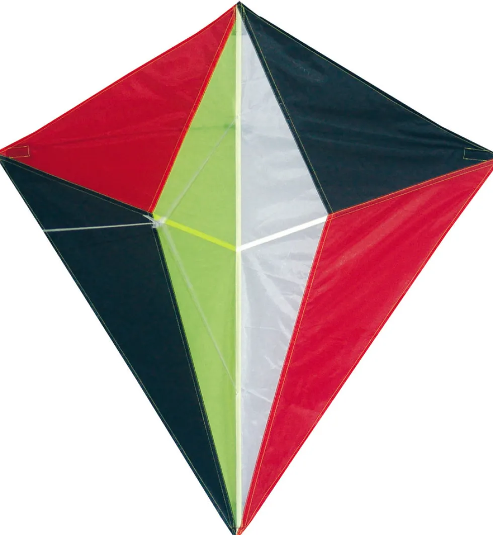 DIAMOND KITE DRAGE 70X60 CM ASS