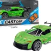 Die-Cast pull-back bil grøn