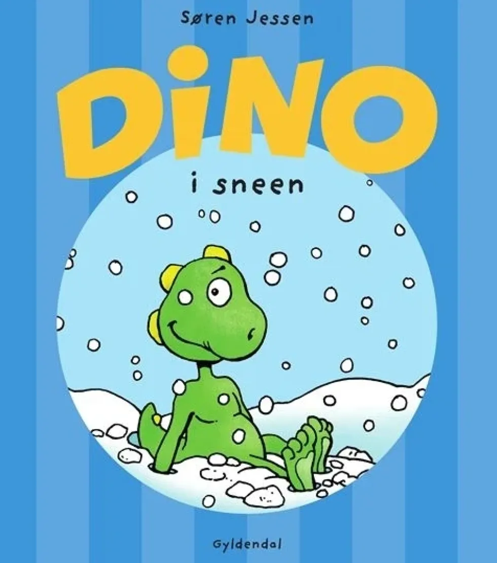 Dino i sneen