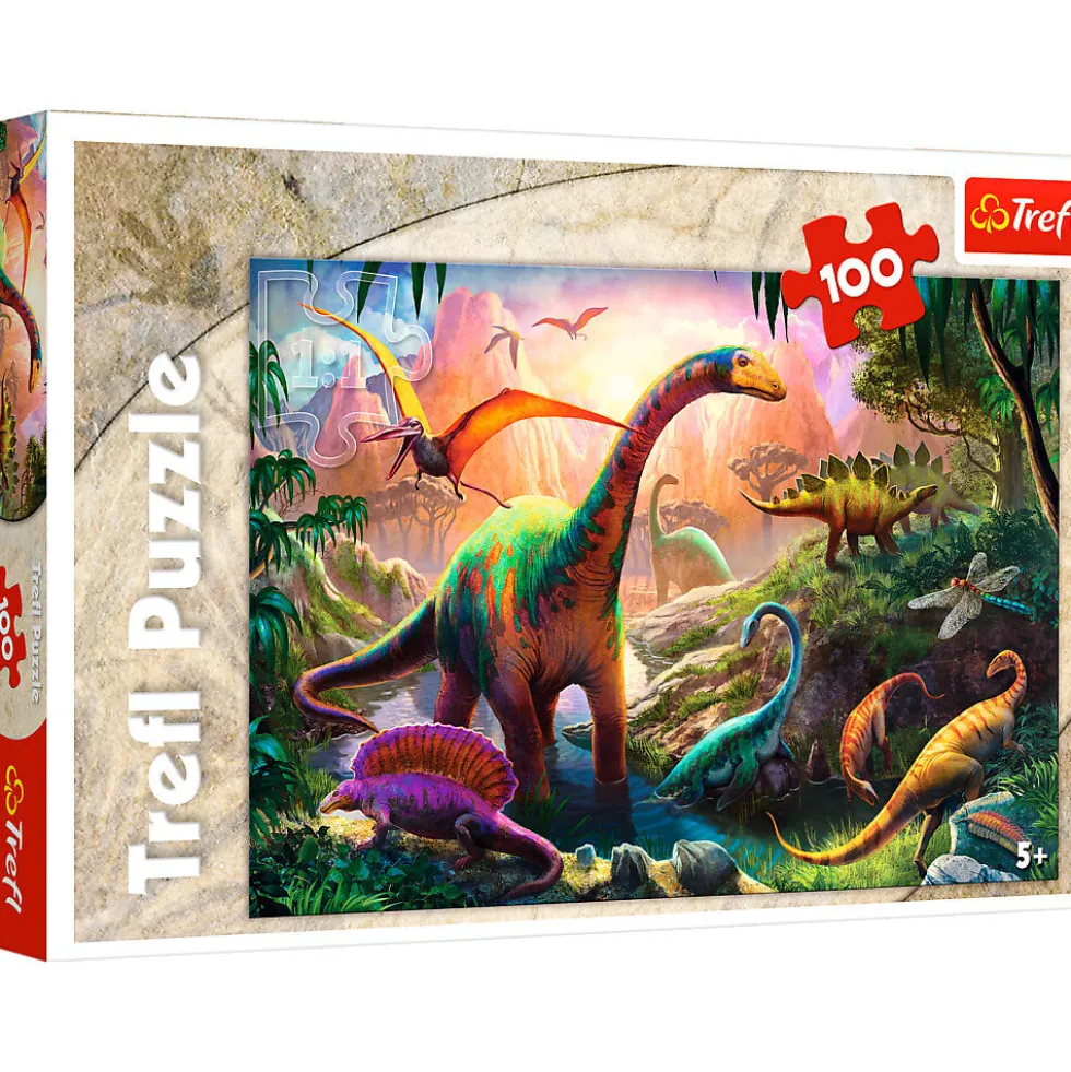 Dinosaurs Land 100 brikker
