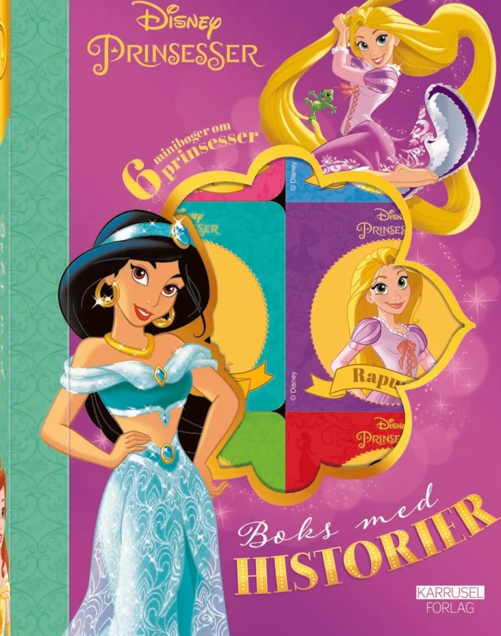 Disney Prinsesser - Boks med historier (med 6 minibøger)