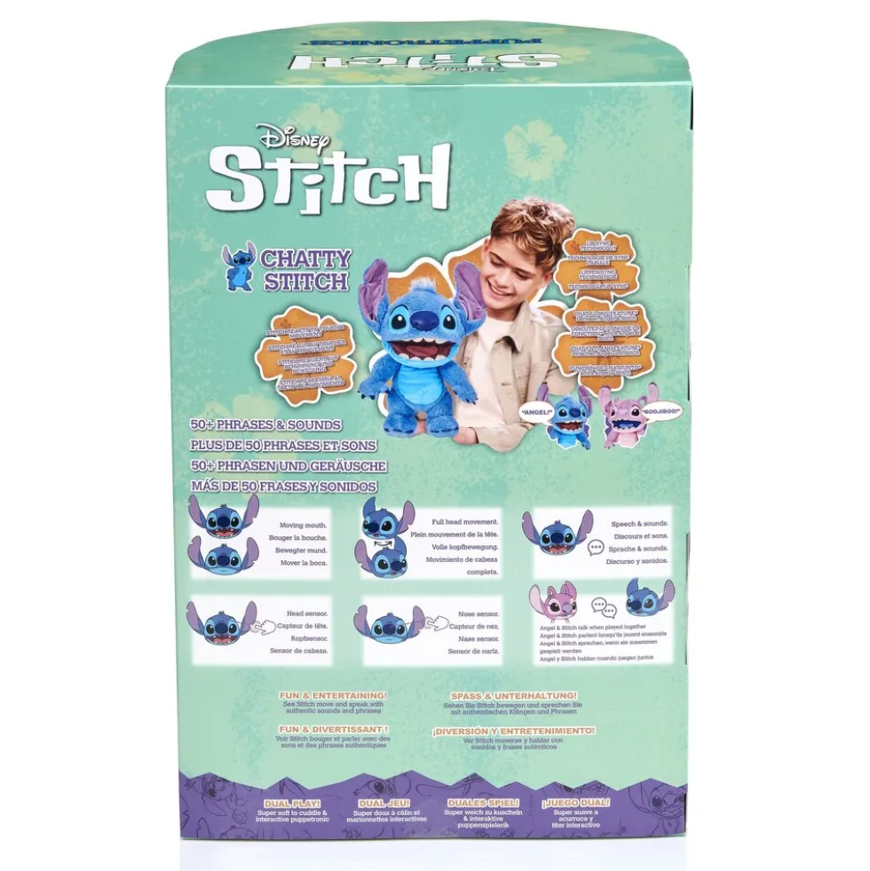 Disney Stitch Interaktiv plys bamse