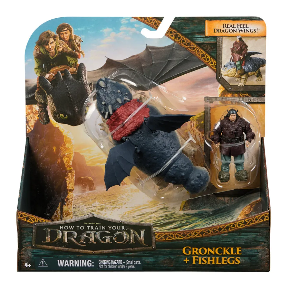 Dragons Movie Viking og Deluxe Drage ass.