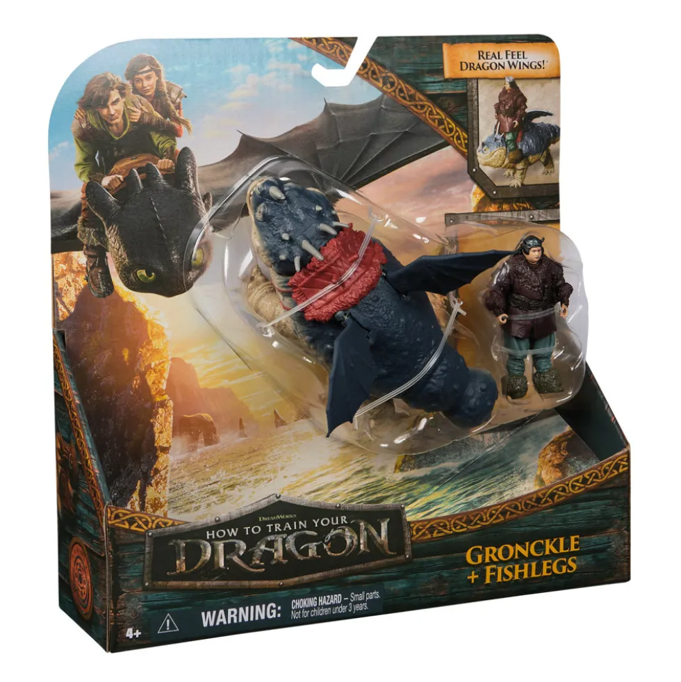 Dragons Movie Viking og Deluxe Drage ass.