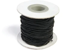 Elastiksnor 1,2mmx25m sort