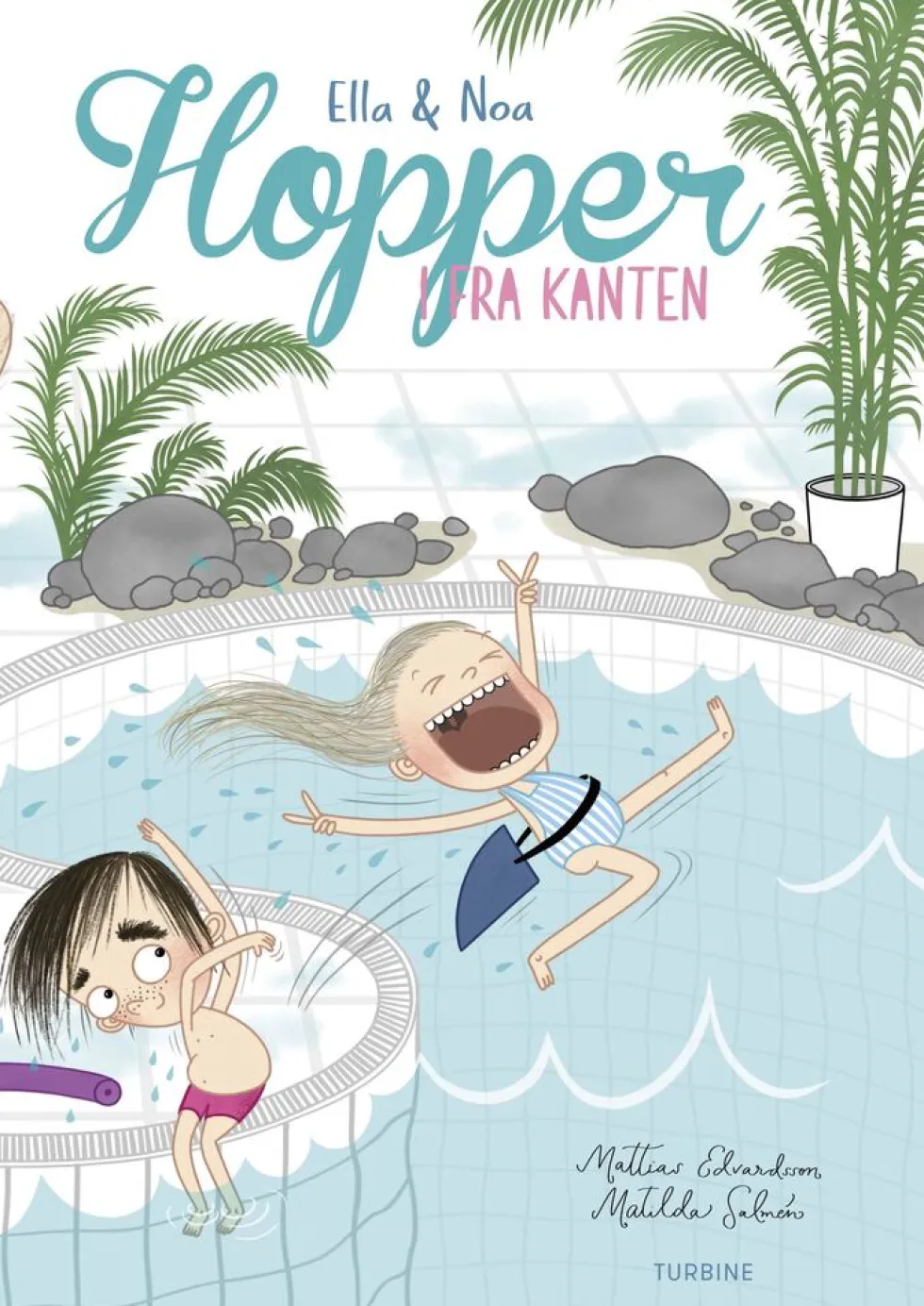 Ella og Noa – hopper i fra kanten
