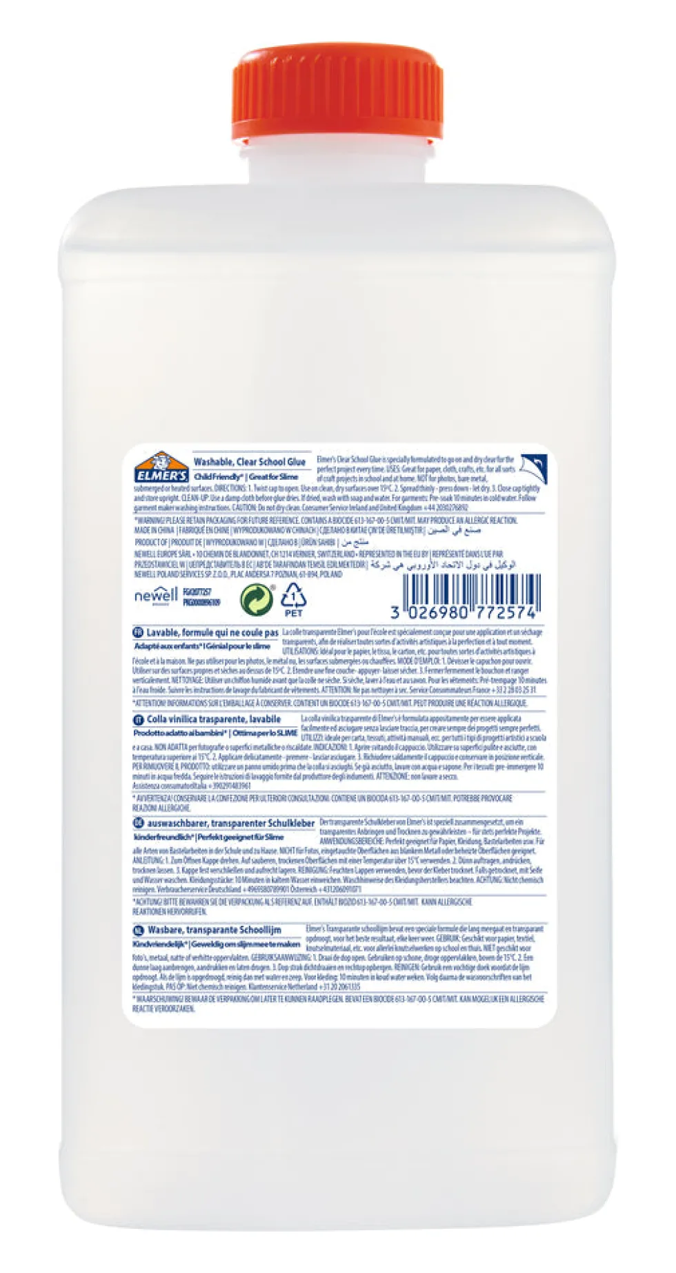 Elmers klar lim 946 ml