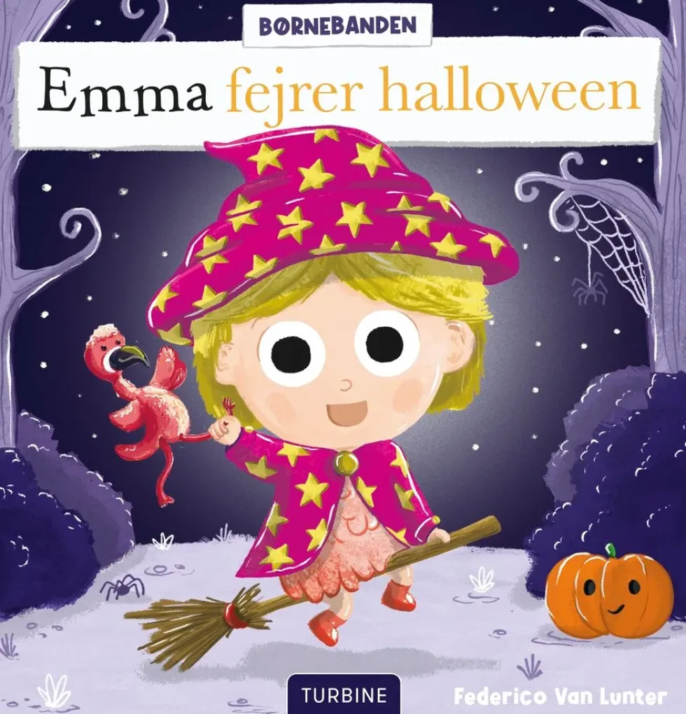 Emma fejrer halloween