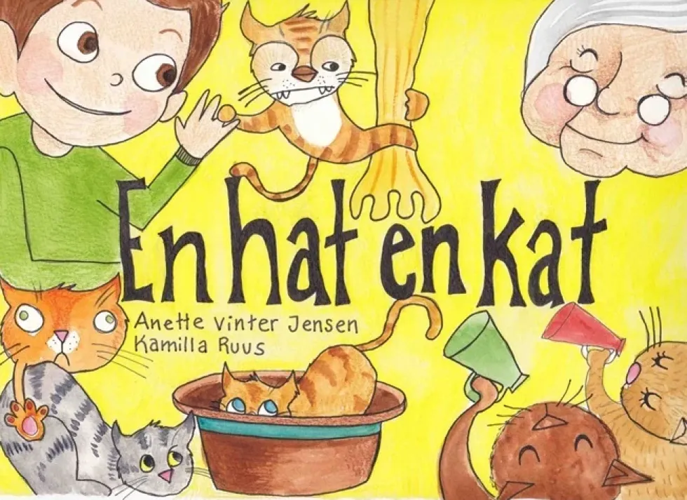 En hat en kat