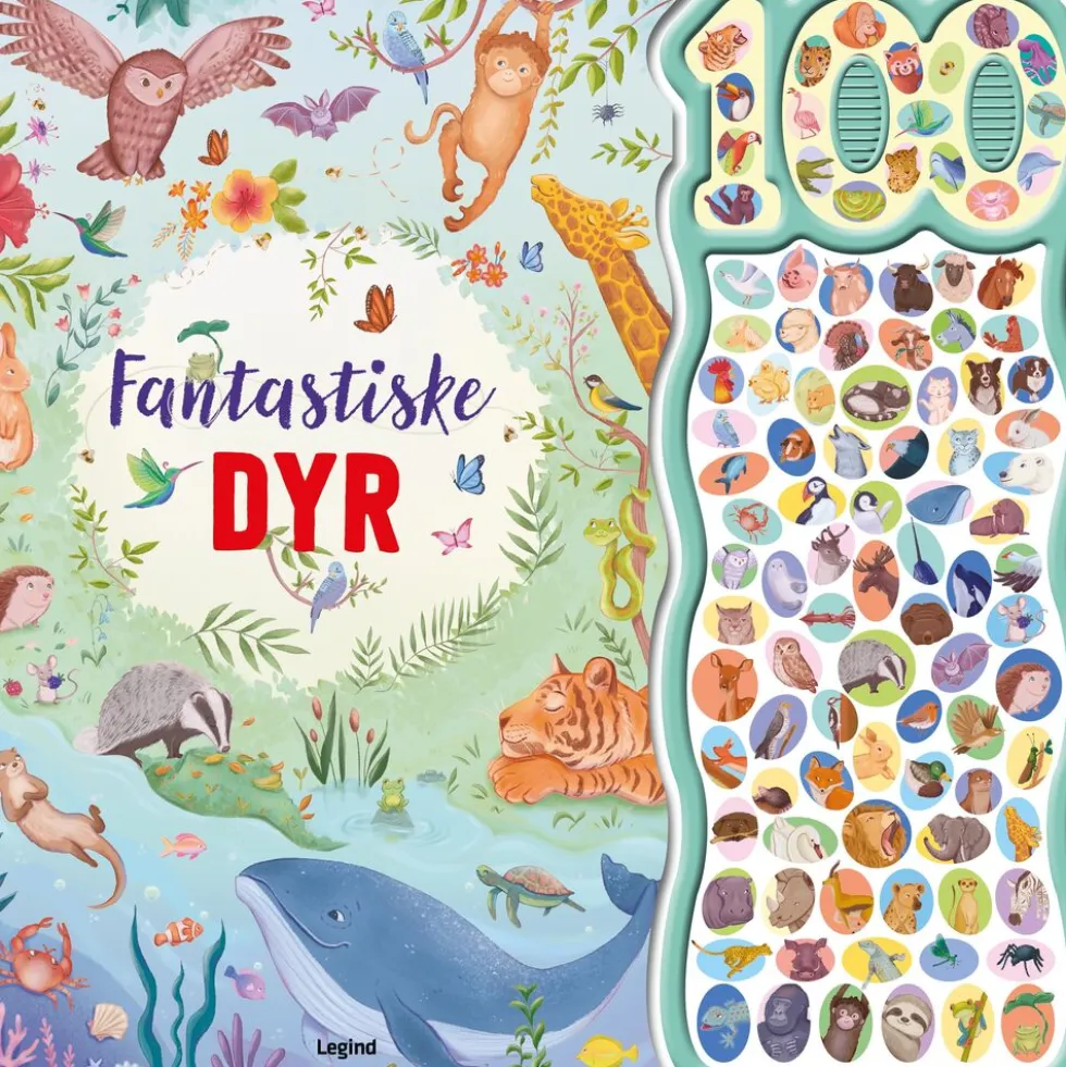 Fantastiske dyr - med 100 lyde