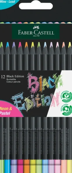 Farveblyant black edition Faber-Castell