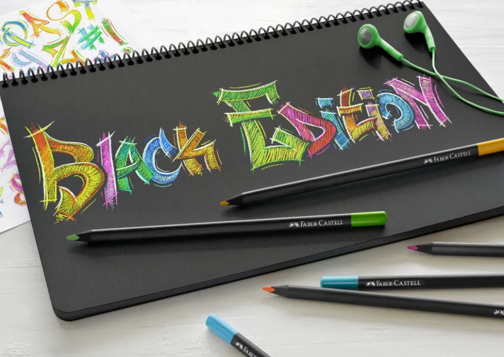 Farveblyant black edition Faber-Castell