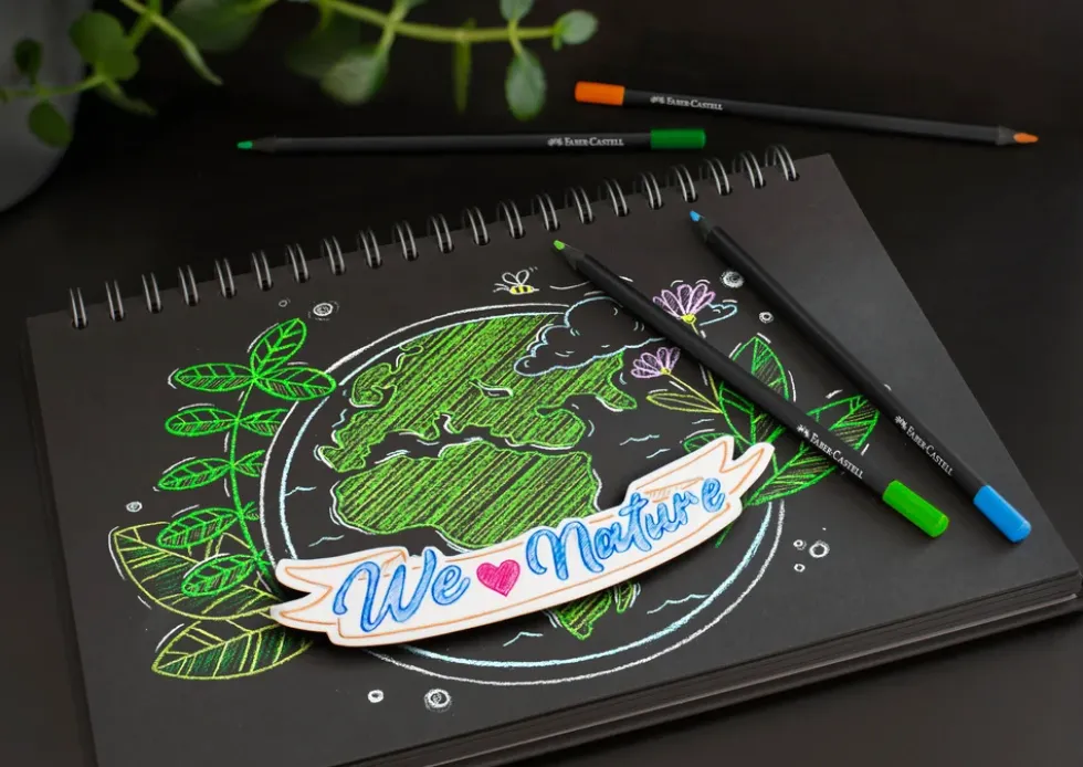 Farveblyant black edition Faber-Castell