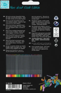 Farveblyant black edition Faber-Castell