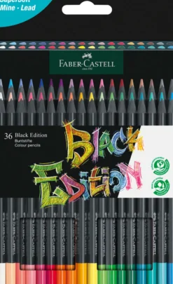 Farveblyant black edition Faber-Castell