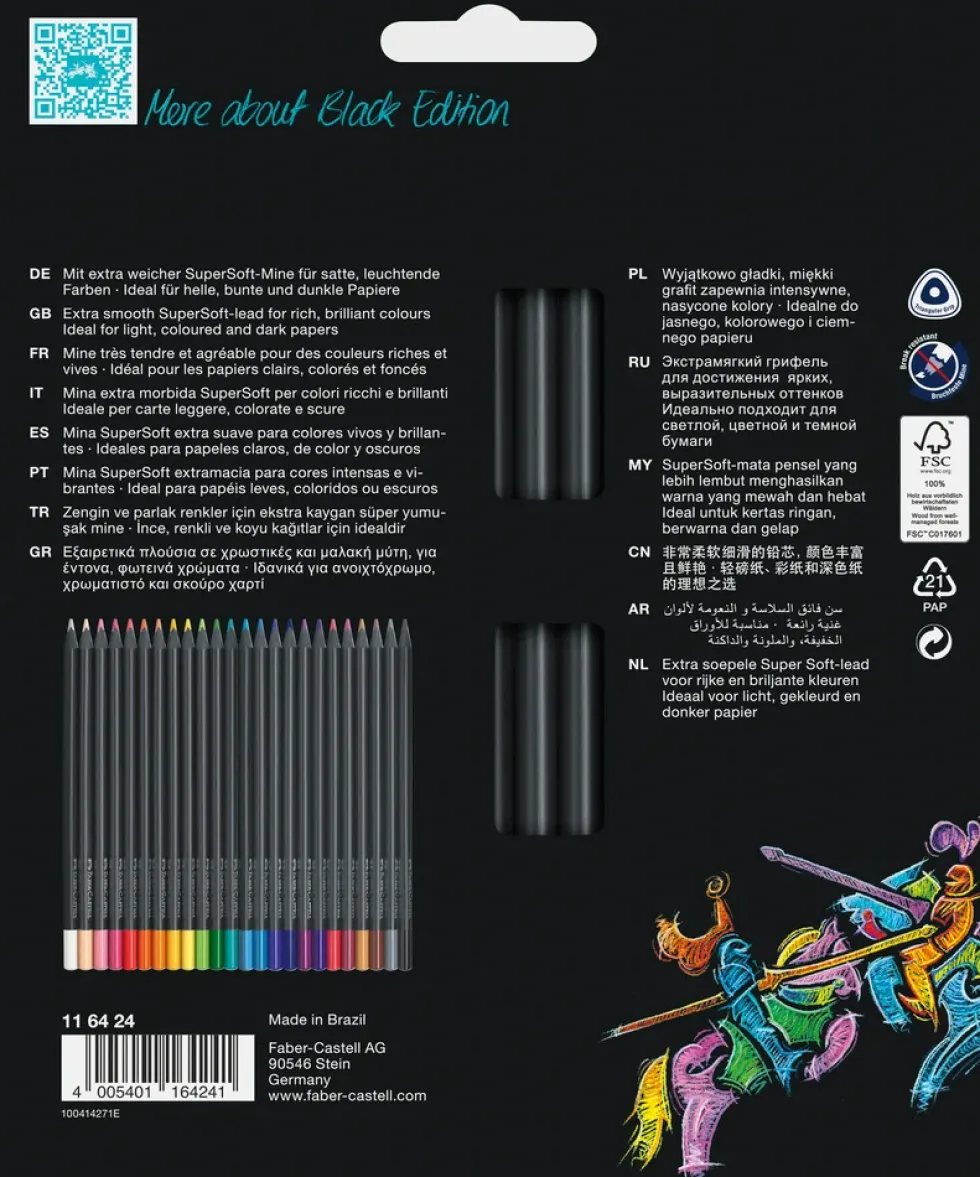 Farveblyant black edition Faber-Castell