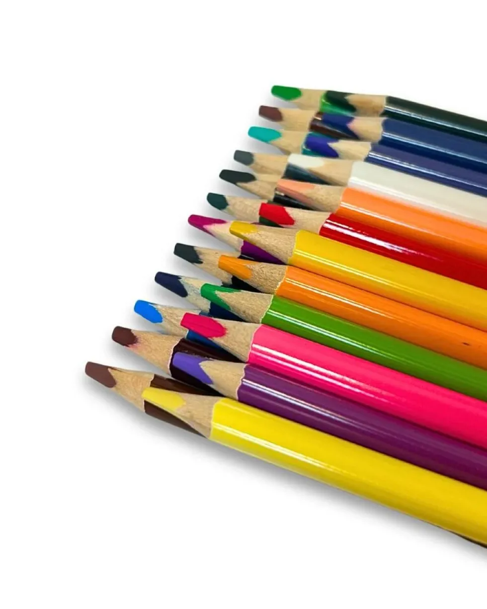 Farveblyanter graphit stylus 24 stk