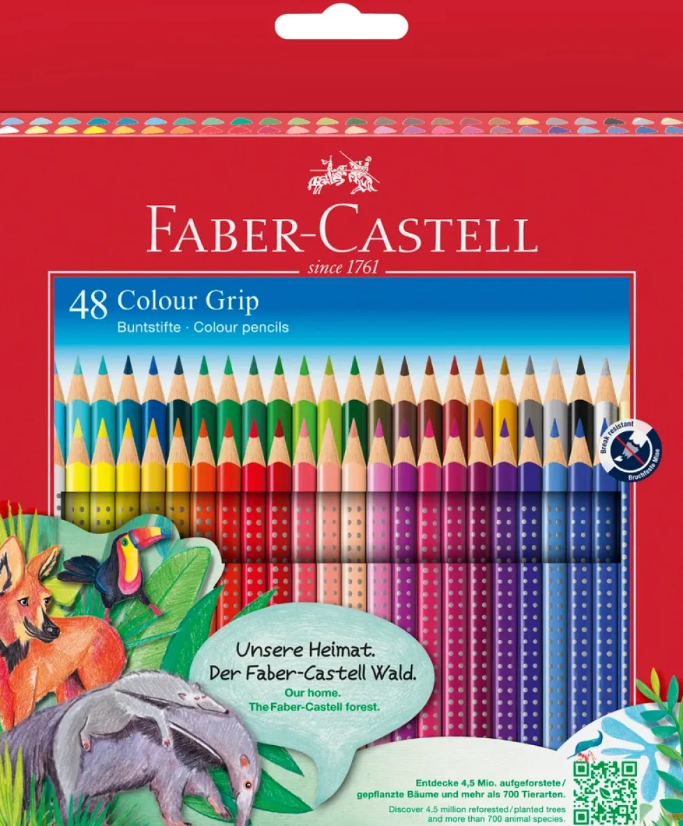 Farveblyant grip Faber-Castell 48 stk.