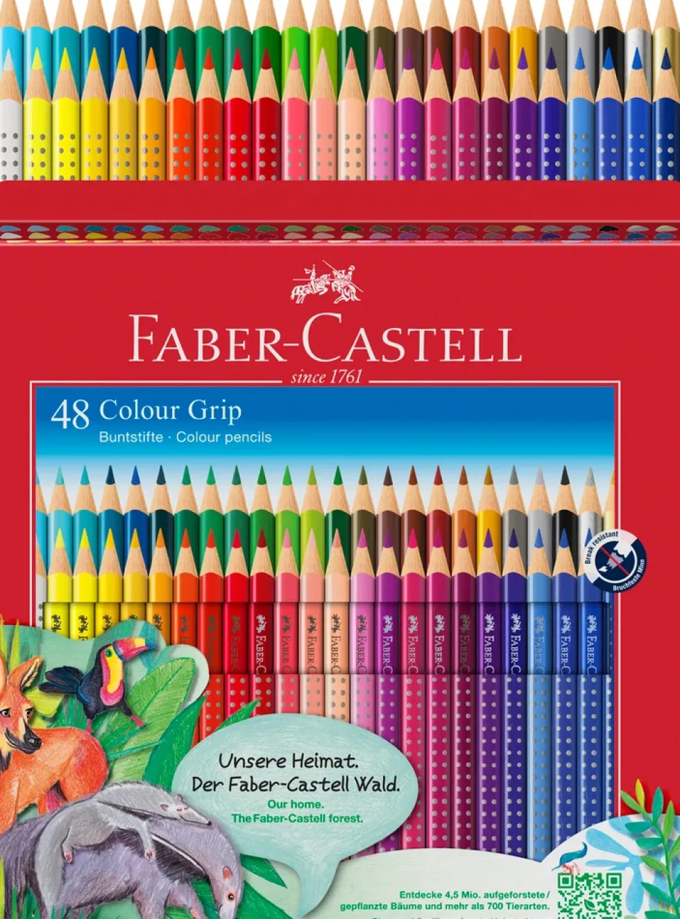 Farveblyant grip Faber-Castell 48 stk.