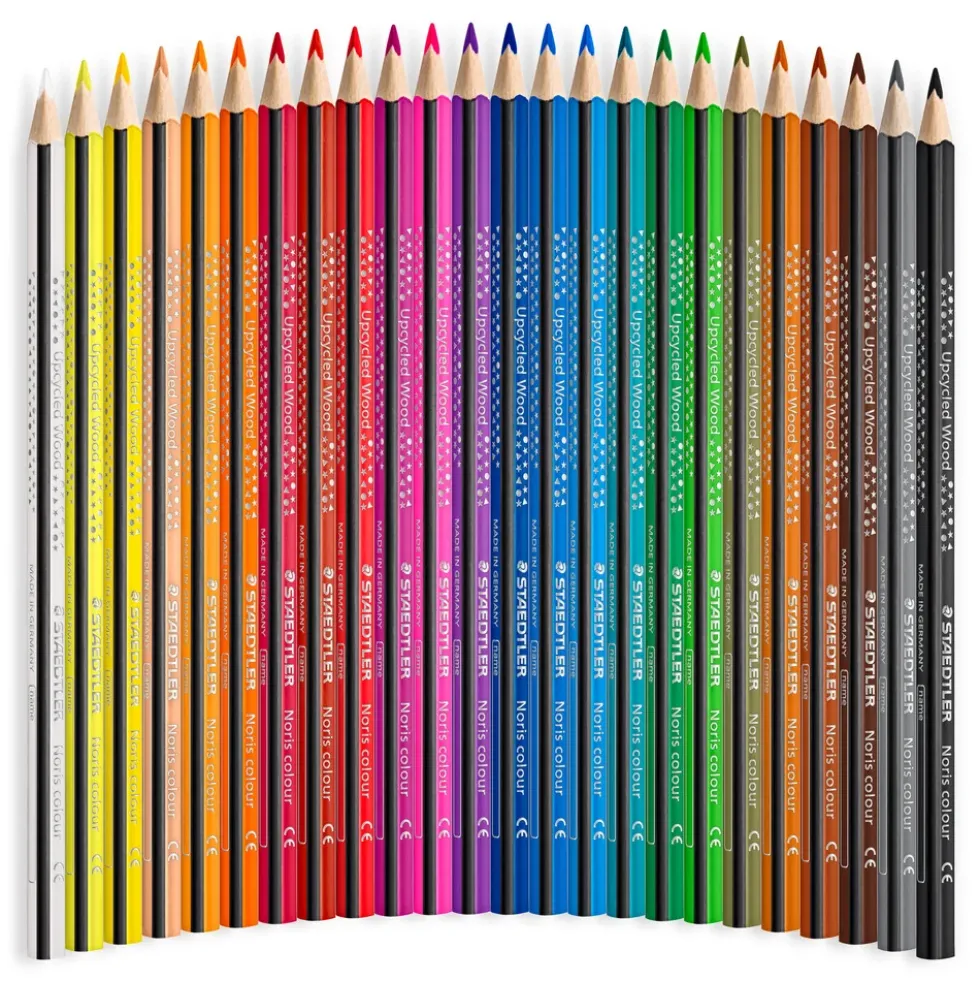 Farveblyant Staedtler Noris trekantet 24 ass