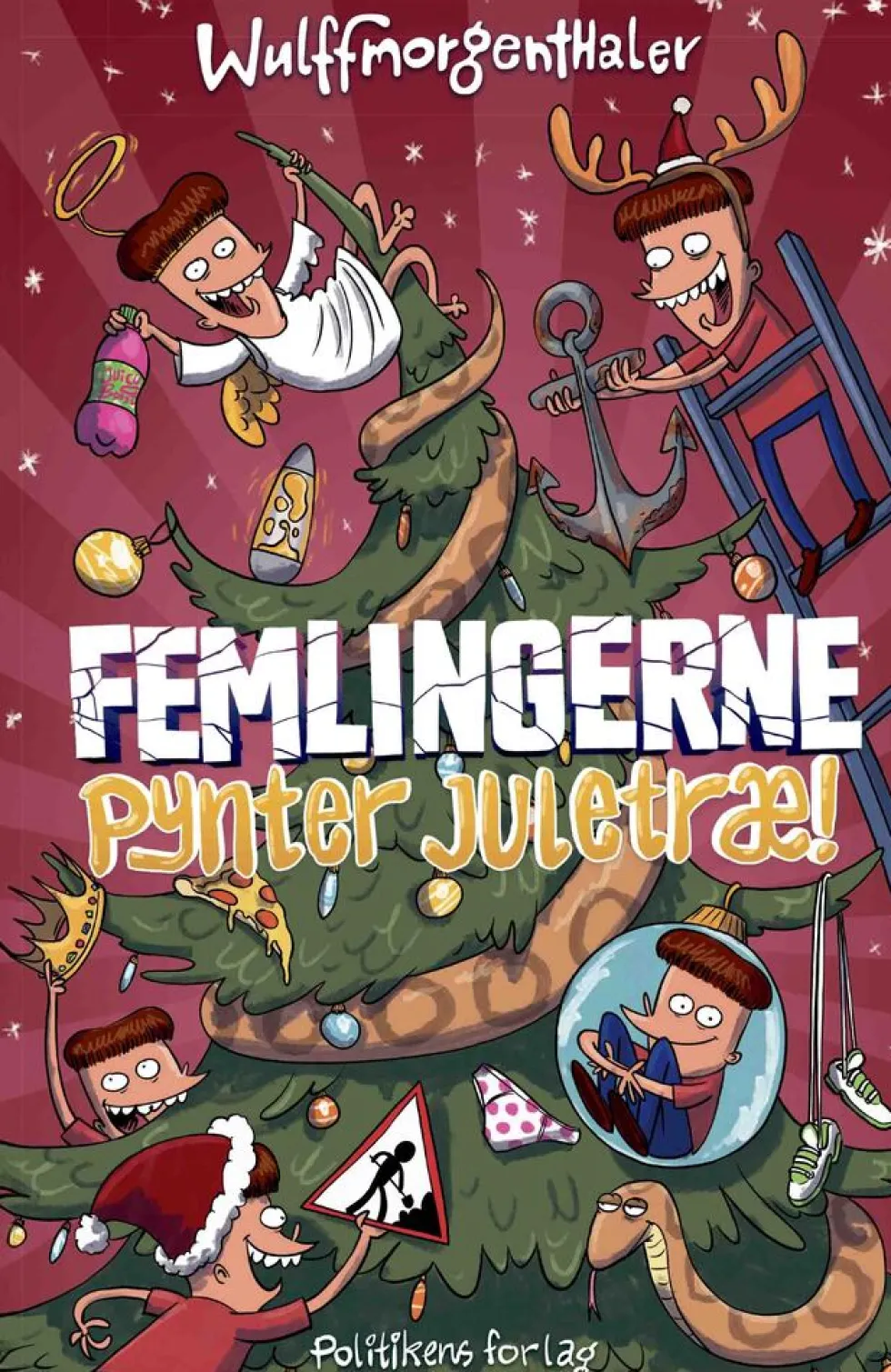 Femlingerne - pynter juletræ