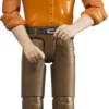 Figur Bruder med brune jeans