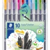 Fineliner Staedtler triplus 10 ass.