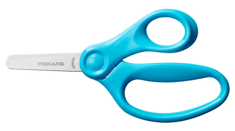FISKARS Børn turkis 13 cm alder 6+