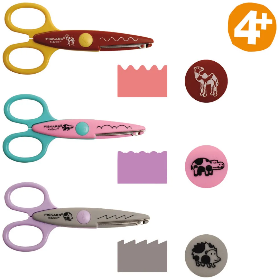 Fiskars mønster børnesaks højre/venstrehånd