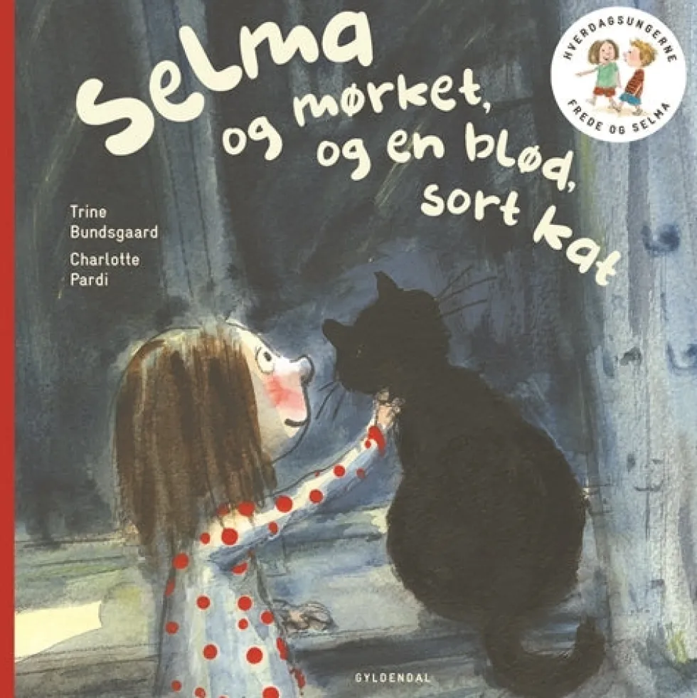 Frede og Selma 3 Selma og mørket og en blød, sort kat