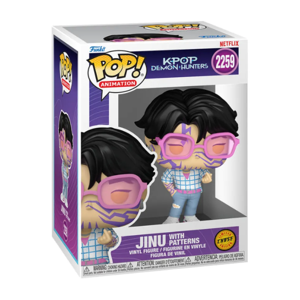 Funko Pop Vinyl KPop Demon Hunters Jinu w/ch
