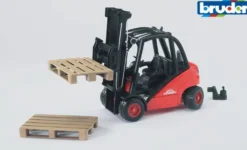 Gaffeltruck Bruder Linde H30D med paller