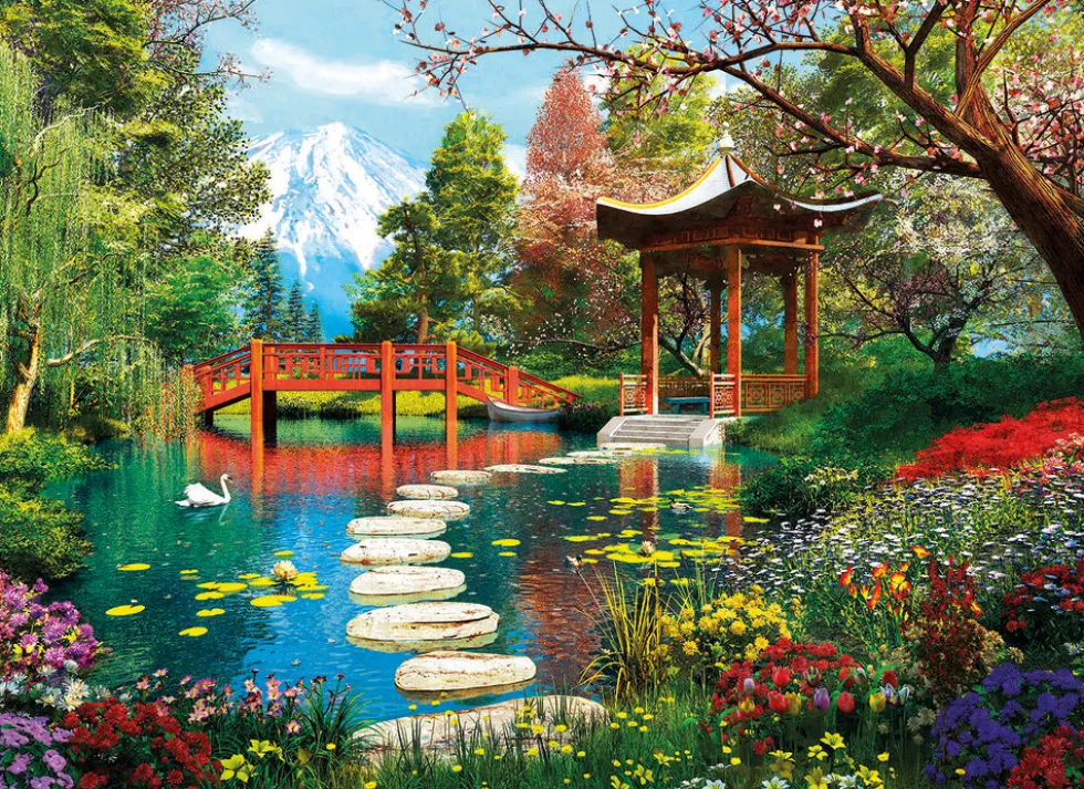 Gardens of Fuji 1000 brikker