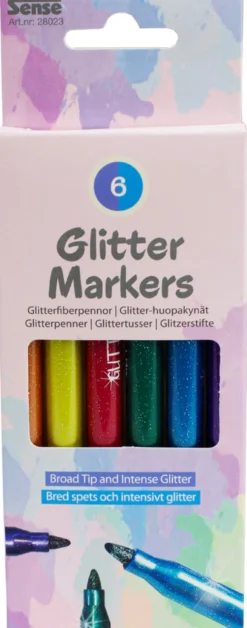 GLITTERTUSSER SENSE 6 STK